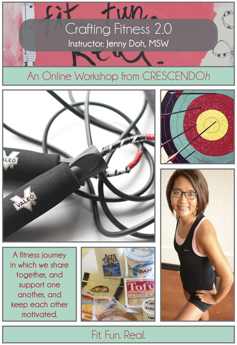 Crafting Fitness 2.0 Online Workshop with Jenny Doh