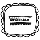 Scalloped Authentic Stamps by Jenny Doh